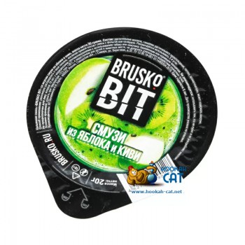 Бестабачная смесь для кальяна Brusko Bit Смузи из Яблока и Киви (Бруско Бит) 20г Бестабачная смесь для кальяна Brusko Bit Смузи из Яблока и Киви (Бруско Бит) 20г