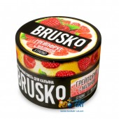 Бестабачная смесь Brusko Strong Грейпфрут с Малиной 50г Бестабачная смесь Brusko Strong Грейпфрут с Малиной 50г