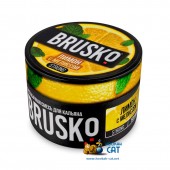 Бестабачная смесь Brusko Strong Лимон с Мелиссой 50г Бестабачная смесь Brusko Strong Лимон с Мелиссой 50г
