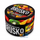 Бестабачная смесь Brusko Strong Мультифрукт 50г Бестабачная смесь Brusko Strong Мультифрукт 50г