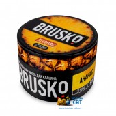 Бестабачная смесь Brusko Strong Ананас 50г Бестабачная смесь Brusko Strong Ананас 50г