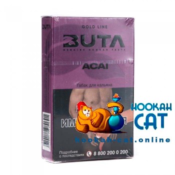 Табак Buta Acai (Асаи) 50г Акцизный Табак Buta Acai (Асаи) 50г Акцизный