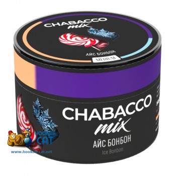 Бестабачная смесь для кальяна Chabacco Mix Ice Bonbon (Чайная смесь Чабакко Микс Айс БонБон) 50г Бестабачная смесь для кальяна Chabacco Mix Ice Bonbon (Чайная смесь Чабакко Микс Айс БонБон) 50г