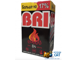 Уголь для кальяна Cocobrico (Кокобрико) 84 шт. (25 мм, 1,2кг)