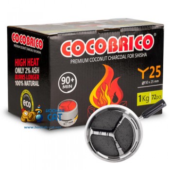 Уголь для кальяна Cocobrico Kaloud (Кокобрико Калауд) 72 шт. (1кг) Уголь для кальяна Cocobrico Kaloud (Кокобрико Калауд) 72 шт. (1кг)