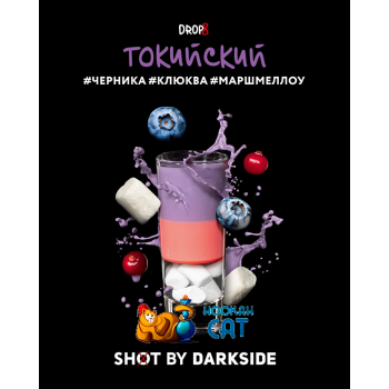Табак для кальяна Dark Side Shot Токийский (Дарк Сайд Шот) 30г Акцизный