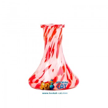 Колба для кальяна Hype Flask Mini Red White Crumb (Хайп Мини Красная Белая Крошка) Колба для кальяна Hype Flask Mini Red White Crumb (Хайп Мини Красная Белая Крошка)