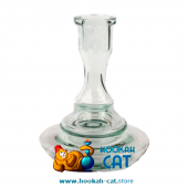 Колба для кальяна Vessel Glass Елка Прозрачная