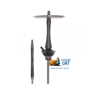 Кальян Union Sleek Стандарт Black Silver (Юнион Слик Черное Серебро)