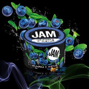 Бестабачная смесь для кальяна Jam (Джем) Черника с Мятой 50г