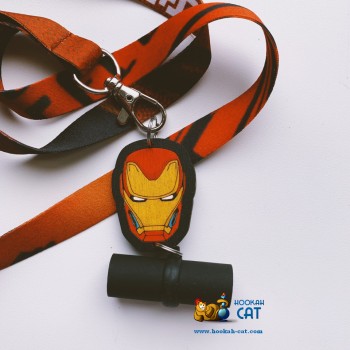 Персональный мундштук для кальяна MoreThanHookah Железный Человек (Iron Man) Персональный мундштук для кальяна MoreThanHookah Железный Человек (Iron Man)