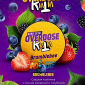 Табак Overdose Brumblebee (Клубника Ежевика Голубика) 25г Акцизный Табак Overdose Brumblebee (Клубника Ежевика Голубика) 25г Акцизный
