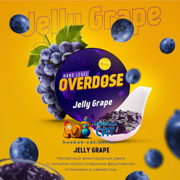 Заказать кальянный табак Overdose Jelly Grape (Овердос Виноградный Джем) 25г онлайн с доставкой всей России Заказать кальянный табак Overdose Jelly Grape (Овердос Виноградный Джем) 25г онлайн с доставкой всей России
