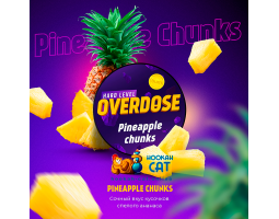 Табак Overdose Pineapple Chunks (Ананасовые Кусочки) 200г Акцизный Табак Overdose Pineapple Chunks (Ананасовые Кусочки) 200г Акцизный