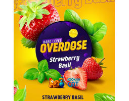 Табак Overdose Strawberry Basil (Клубника Базилик) 100г Акцизный Табак Overdose Strawberry Basil (Клубника Базилик) 100г Акцизный