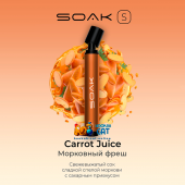 Одноразовая электронная сигарета Soak S Carrot Juice (Морковный Фреш) Одноразовая электронная сигарета Soak S Carrot Juice (Морковный Фреш)