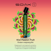 Одноразовая электронная сигарета Soak S Kiwi Passion Fruit (Киви Маракуйя) Одноразовая электронная сигарета Soak S Kiwi Passion Fruit (Киви Маракуйя)