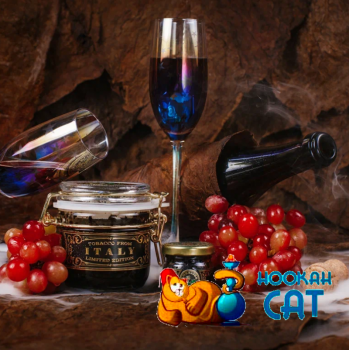 Заказать кальянный табак WTO Italy Grape Lambrusko (ВТО Италия Виноград Ламбруско) 20г онлайн с доставкой всей России