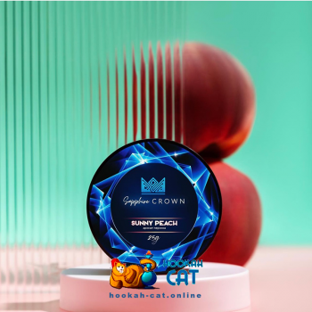 Табак для кальяна Sapphire Crown Sunny Peach (Персик) 100г Акцизный Табак для кальяна Sapphire Crown Sunny Peach (Персик) 100г Акцизный